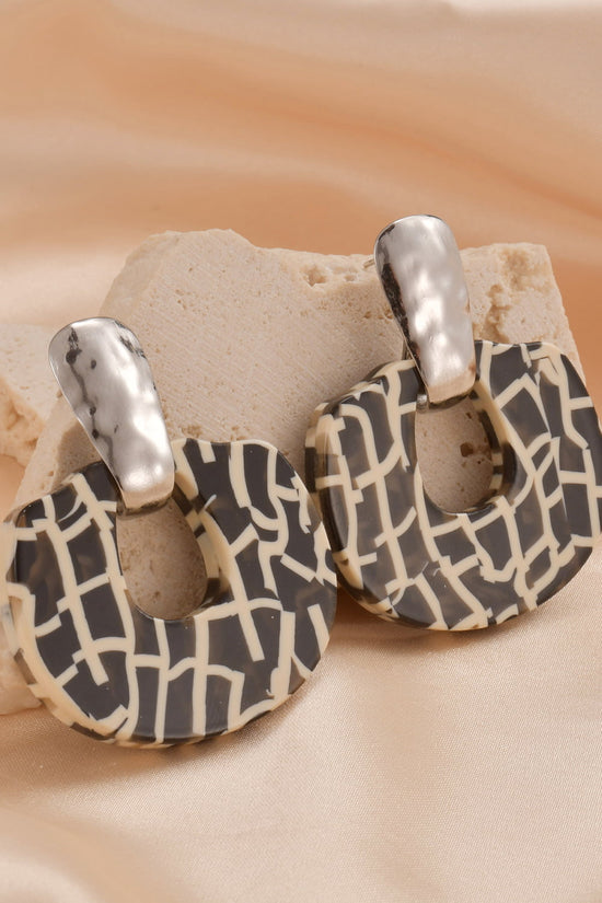 Vintage - Retro Stainless Steel Earrings