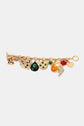 Eccentric Multi Charm Bracelet