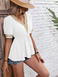 V-Neck Babydoll Top