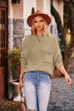 Chic Round Neck Sweater