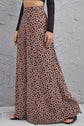 Animal Print High-Rise Culottes