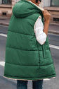 Plush Lining - Longline Hooded Vest